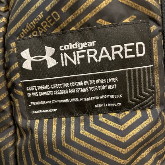 Under Armour Black Jacket with infarred Lining - Picture 5 of 6